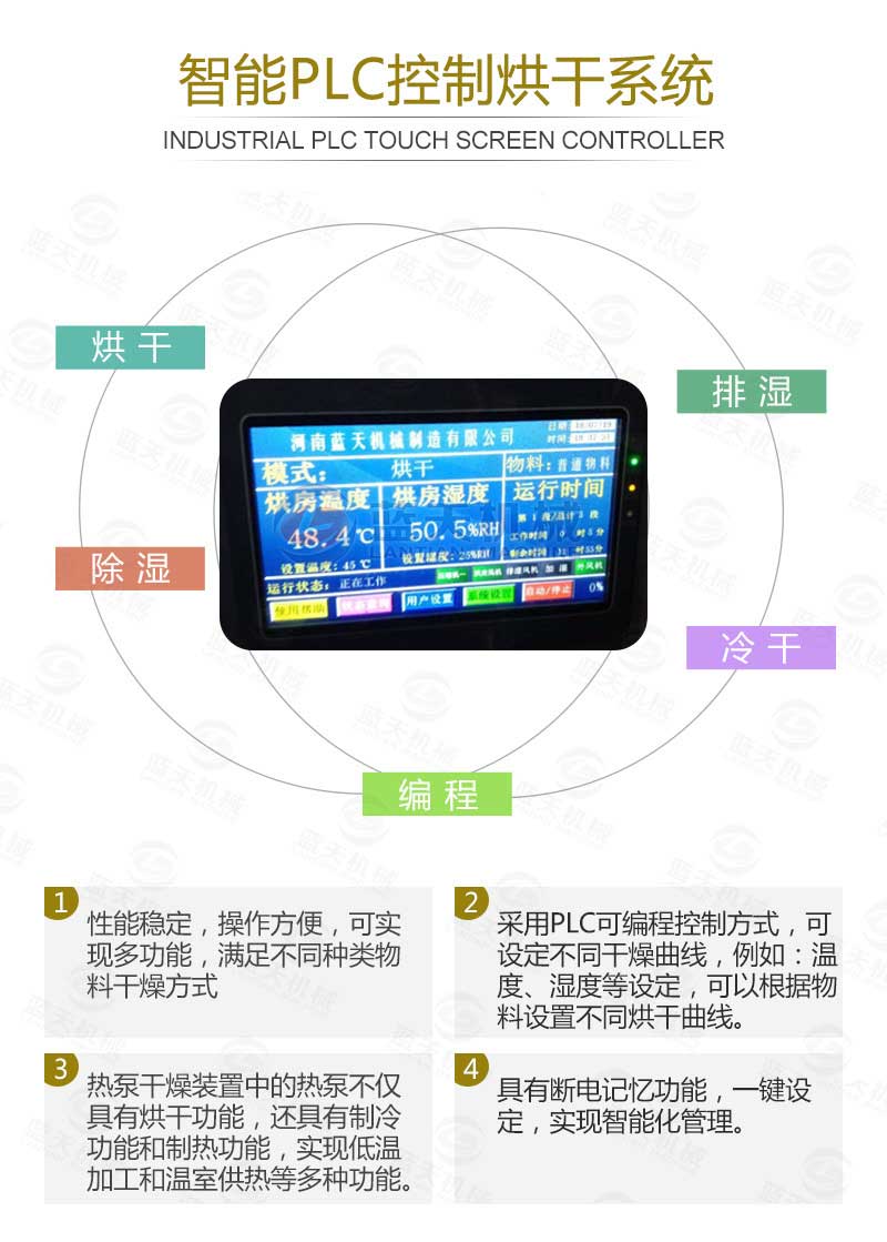 槐花烘干機智能烘干系統(tǒng)