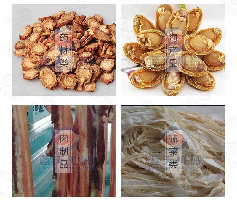 槐花烘干機應用范圍