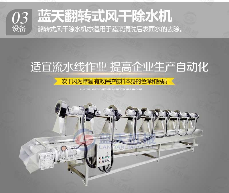 果蔬氣泡清洗機配套設(shè)備